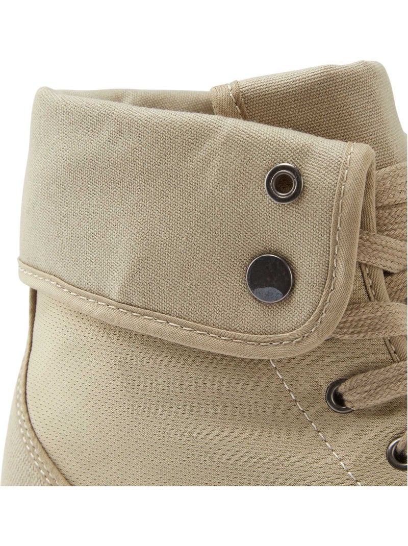 Bottines unies à lacets mono hi - craghoppers Beige - Kiabi