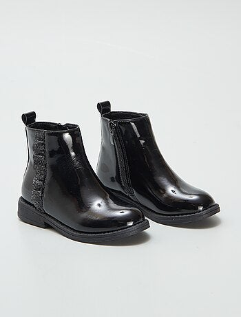 Bottines vernies