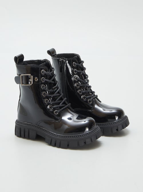 Bottines vernies - Kiabi