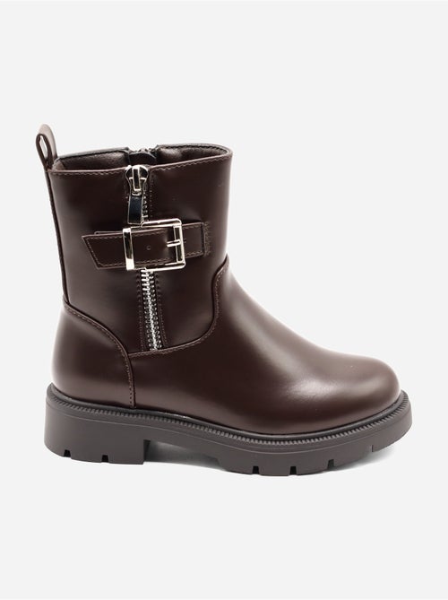 Bottines vernis - Kiabi