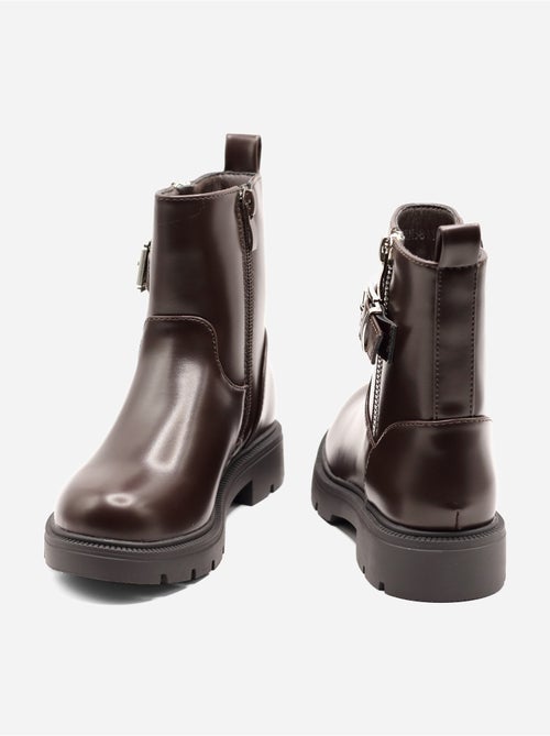 Bottines vernis - Kiabi