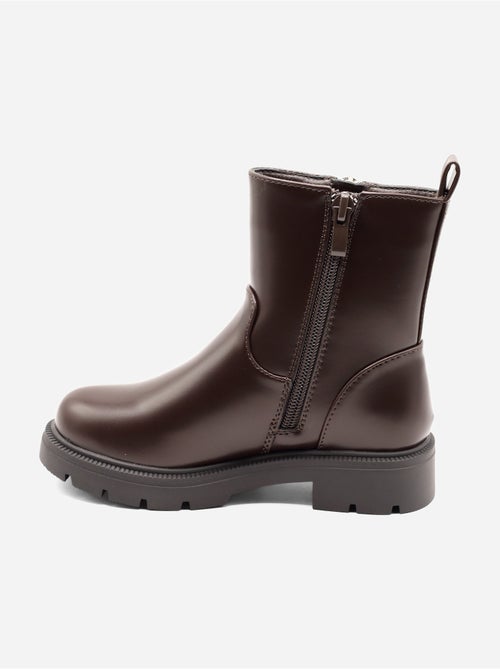 Bottines vernis - Kiabi