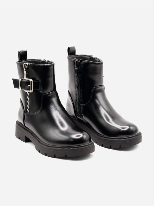 Bottines vernis - Kiabi