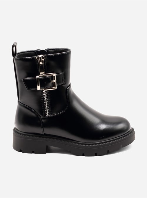 Bottines vernis - Kiabi