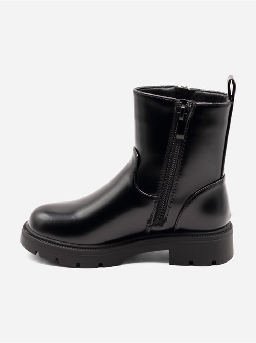 Bottines vernis - Kiabi
