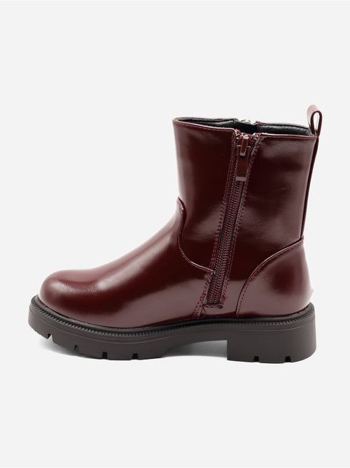Bottines vernis - Kiabi