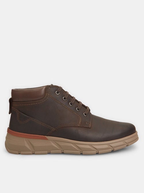 Bottines Weinbrenner en cuir - Kiabi