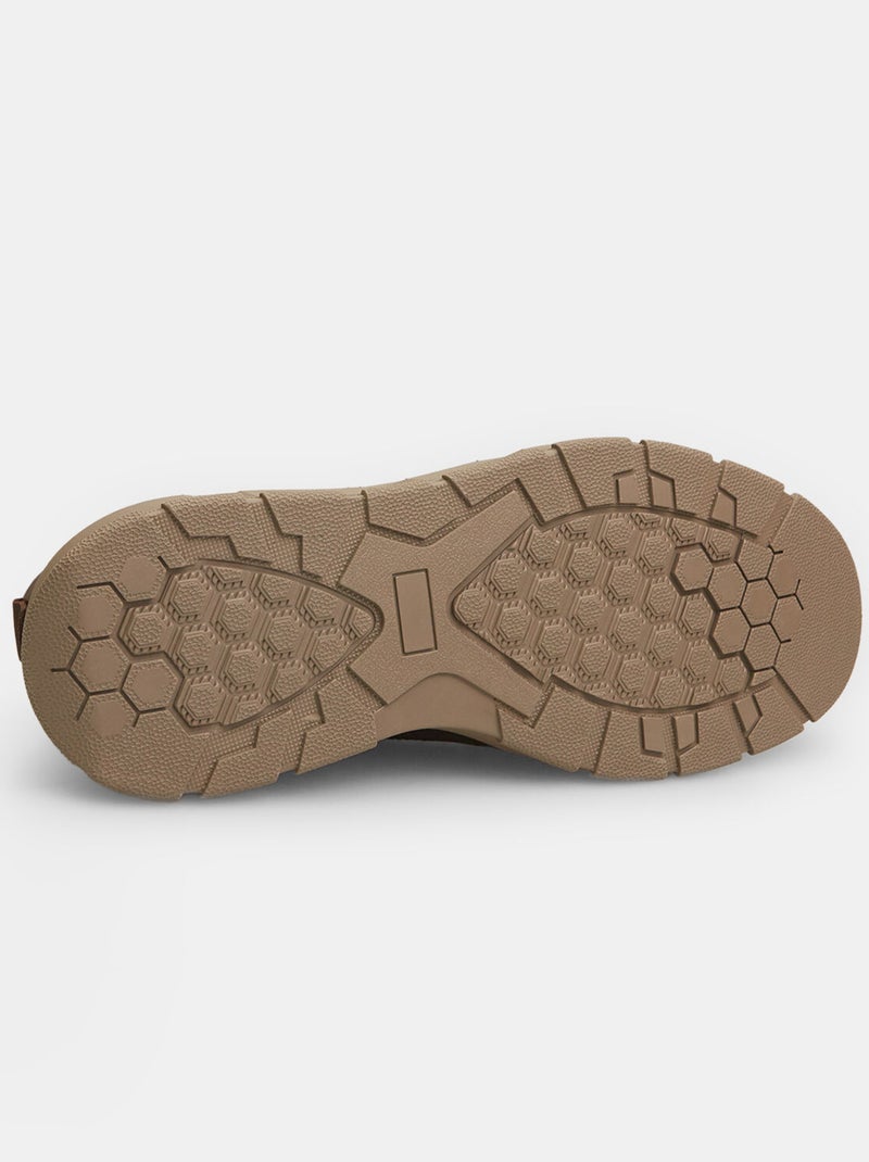 Bottines Weinbrenner en cuir Marron - Kiabi