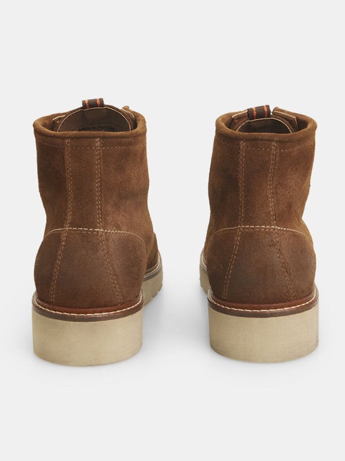 Bottines Weinbrenner en cuir velours BATA - Kiabi
