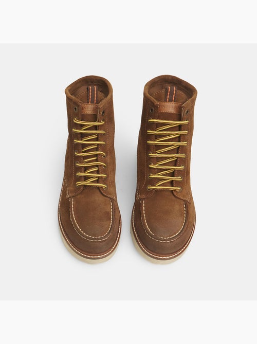 Bottines Weinbrenner en cuir velours BATA - Kiabi