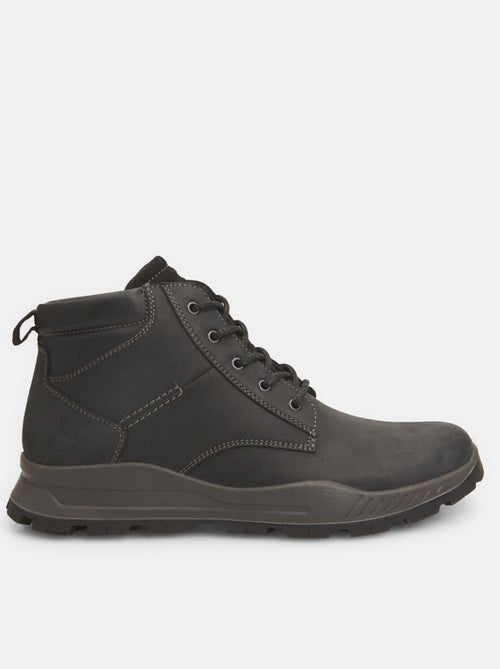 Bottines Weinbrenner en cuir velours - Kiabi