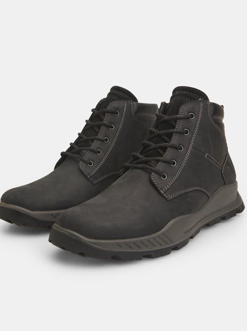 Bottines Weinbrenner en cuir velours - Kiabi