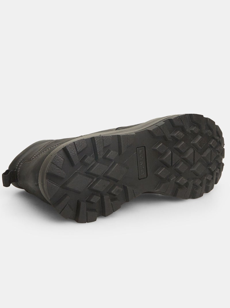 Bottines Weinbrenner en cuir velours Noir - Kiabi
