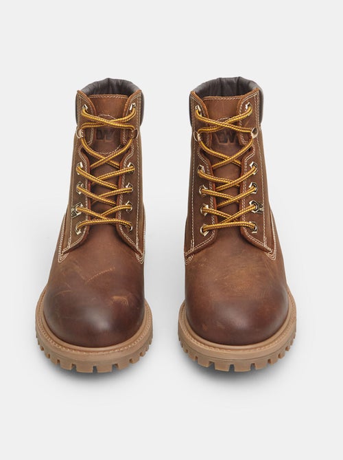 Bottines Weinbrenner en véritable cuir BATA - Kiabi