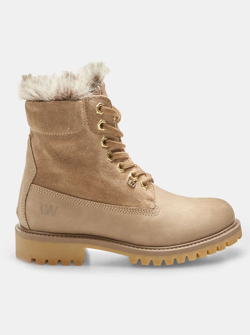 Bottines Weinbrenner en véritable cuir - Kiabi