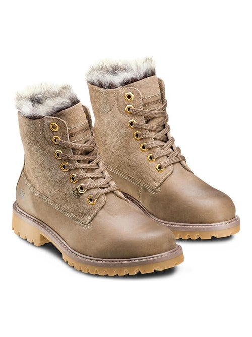 Bottines Weinbrenner en véritable cuir - Kiabi