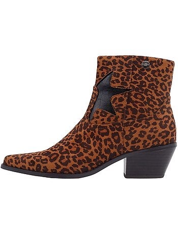 Bottines western à talon avec étoile décorative 'Deeluxe'