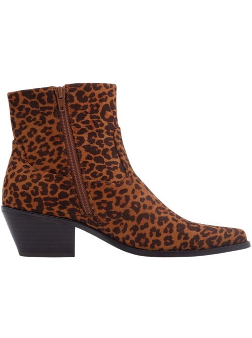 Bottines western à talon avec étoile décorative 'Deeluxe' - Kiabi