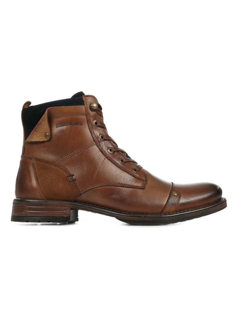 Bottines Yani Marron - Kiabi