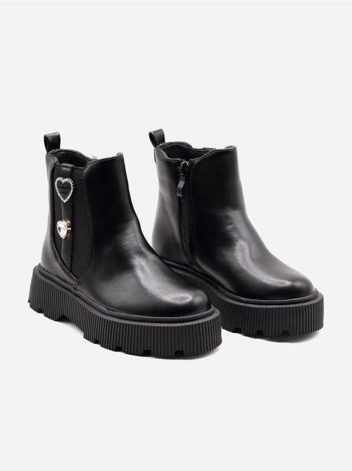 Bottines ? zip - Kiabi