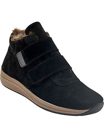 Botts scratchs cuir velours