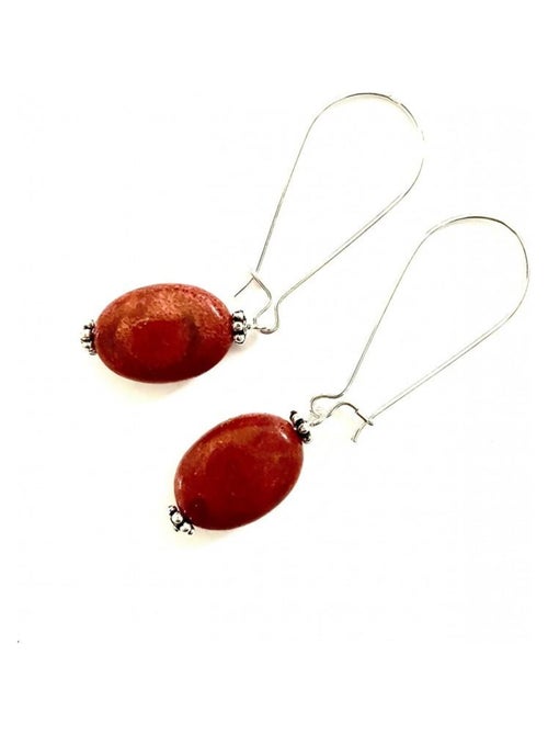 Boucles d'oreille longues gorgone - Kiabi