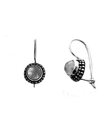 Boucles d'oreille pierre de lune