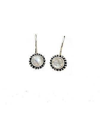 Boucles d'oreille pierre de lune
