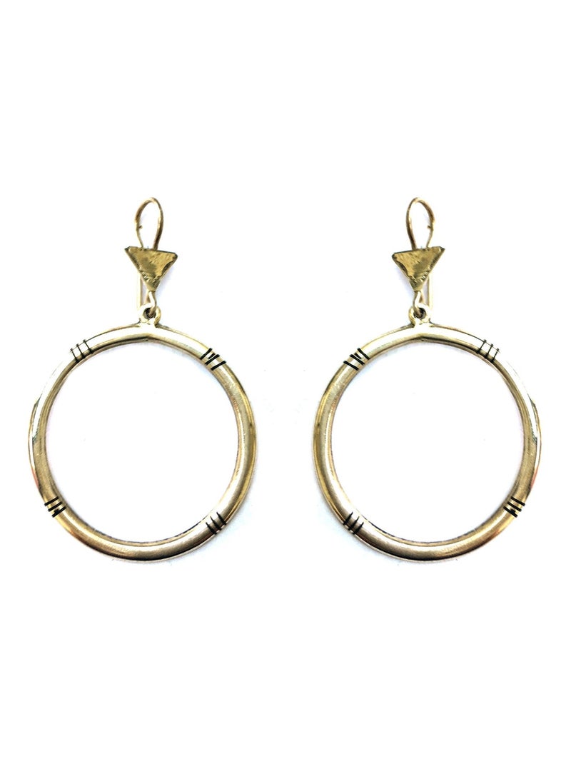 Boucles d'oreille touareg en argent Argenté - Kiabi