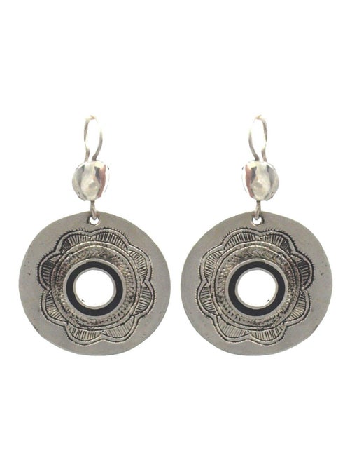 Boucles d'oreille touareg en argent - Kiabi
