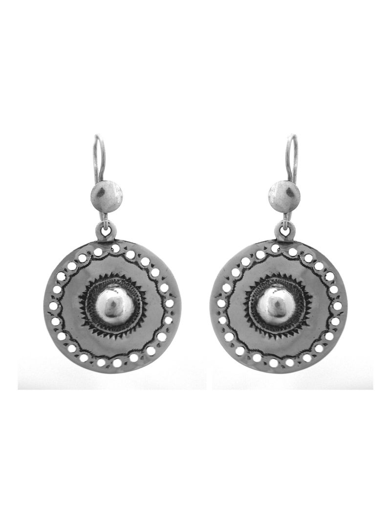 Boucles d'oreille touareg en argent Argenté - Kiabi