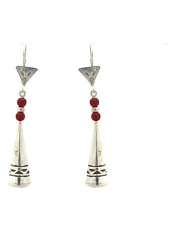 boucles d'oreille touareg perles