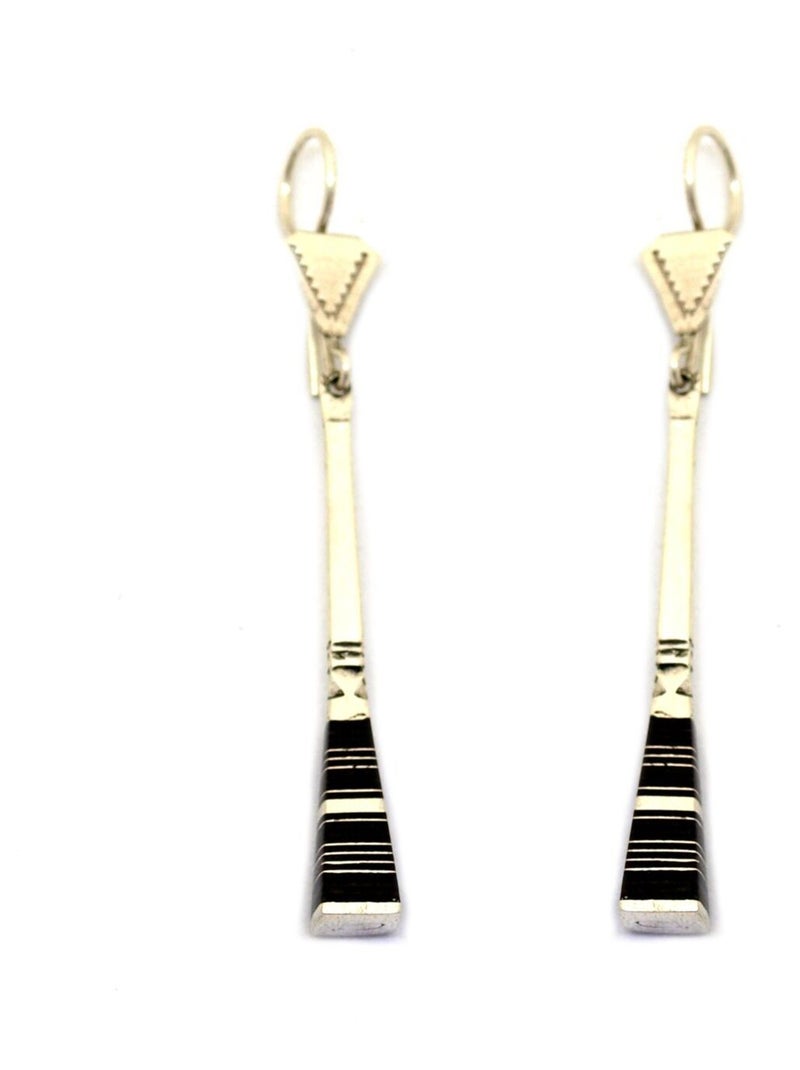 boucles d'oreille touareg pilon carré Argenté - Kiabi