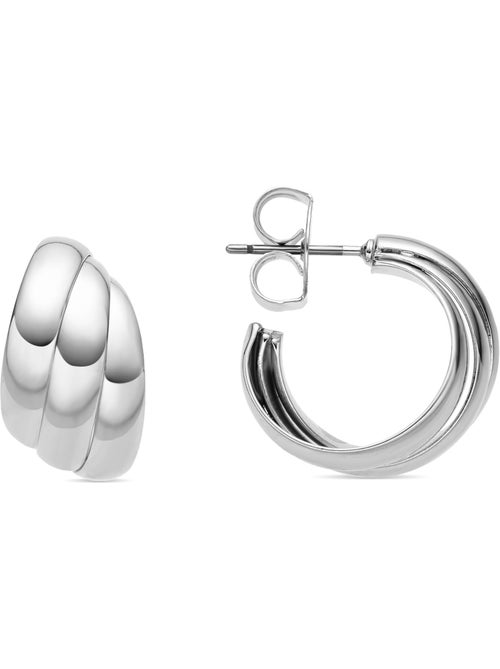 Boucles d'oreilles argentées Luxenter - Abeth - Kiabi