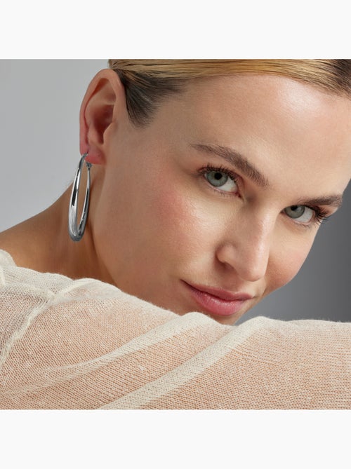 Boucles d'oreilles argentées Luxenter - Axeir - Kiabi