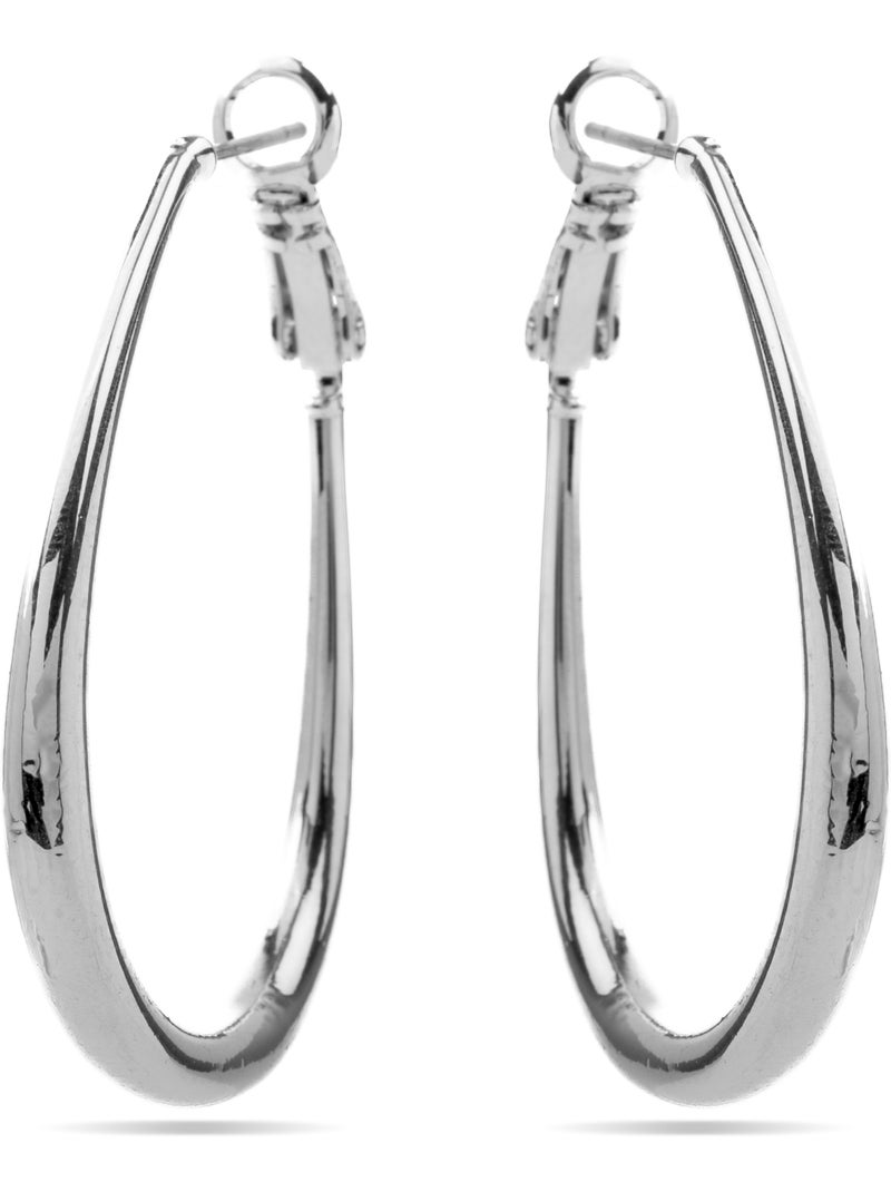 Boucles d'oreilles argentées Luxenter - Axeir Gris - Kiabi