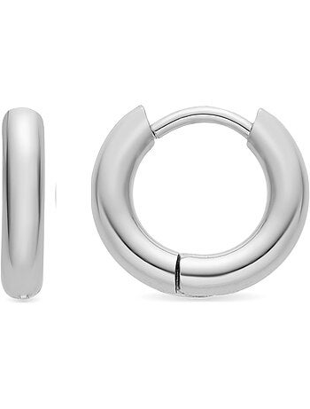 Boucles d'oreilles argentées Luxenter - Bradwa
