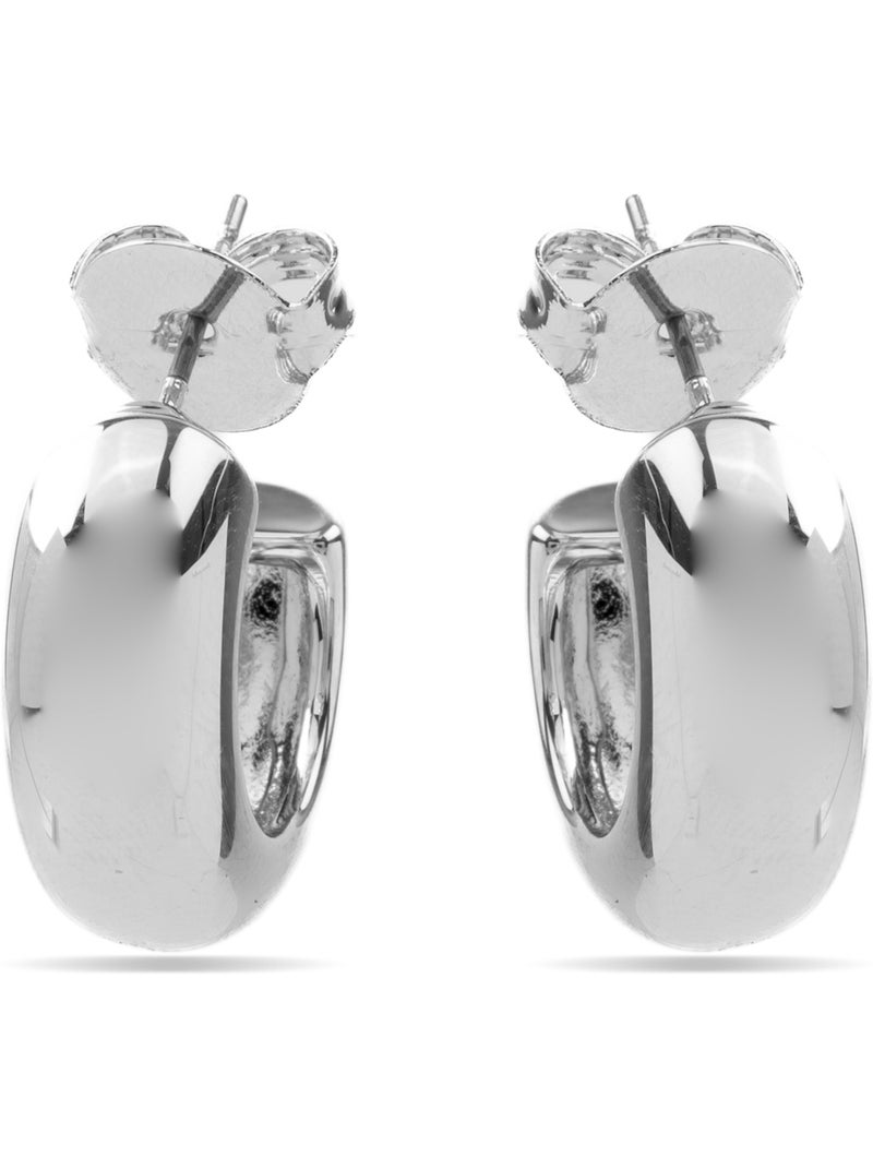 Boucles d'oreilles argentées Luxenter - Dalra Gris - Kiabi