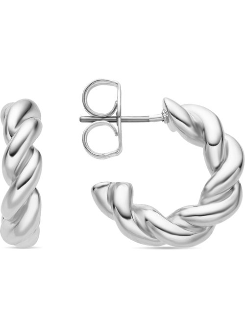 Boucles d'oreilles argentées Luxenter - Izo - Kiabi