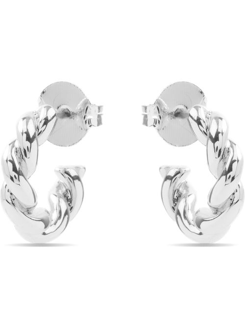 Boucles d'oreilles argentées Luxenter - Izo - Kiabi