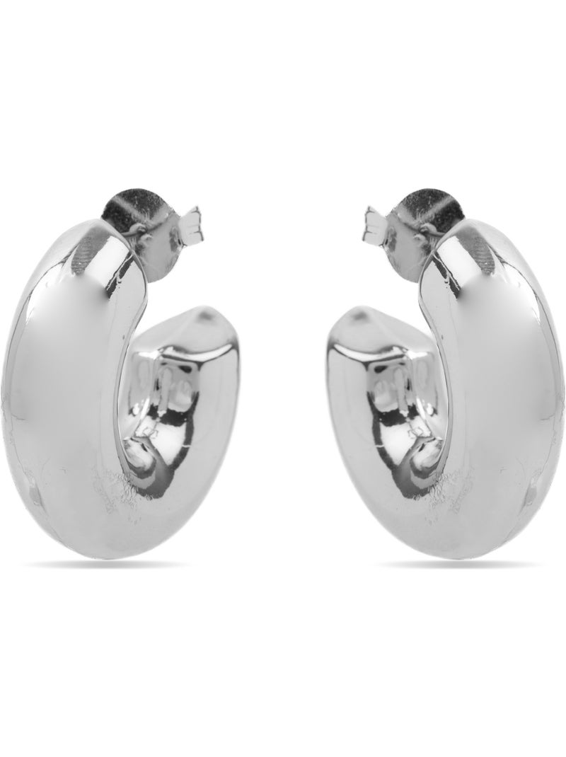 Boucles d'oreilles argentées Luxenter - Meibe Argent - Kiabi