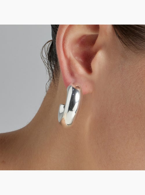 Boucles d'oreilles argentées Luxenter - Meibe - Kiabi