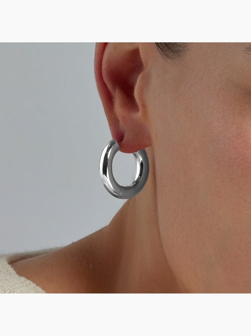 Boucles d'oreilles argentées Luxenter - Saura - Kiabi