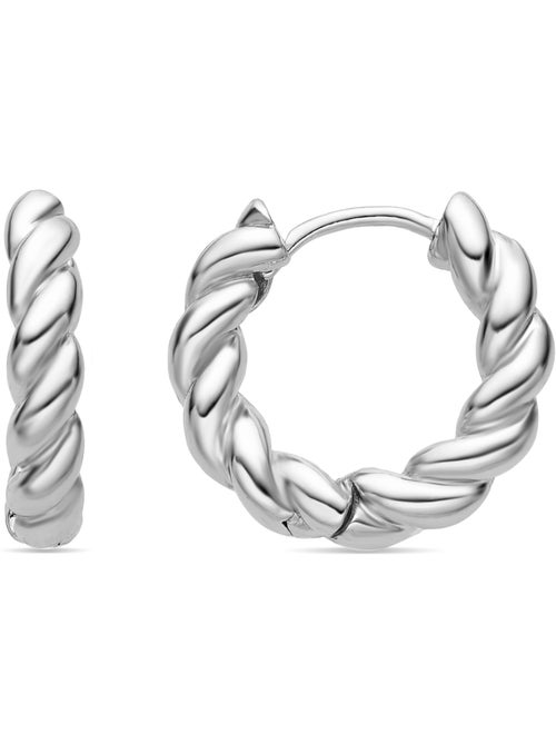 Boucles d'oreilles argentées Luxenter - Tansit - Kiabi