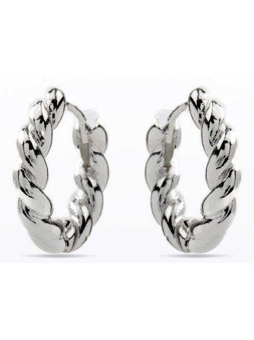 Boucles d'oreilles argentées Luxenter - Tansit - Kiabi