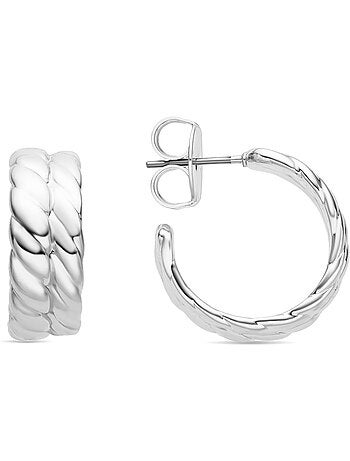 Boucles d'oreilles argentées Luxenter - Thety