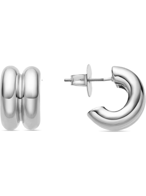 Boucles d'oreilles argentées Luxenter - Zakev - Kiabi