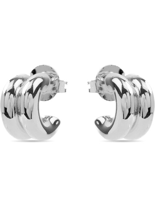 Boucles d'oreilles argentées Luxenter - Zakev - Kiabi