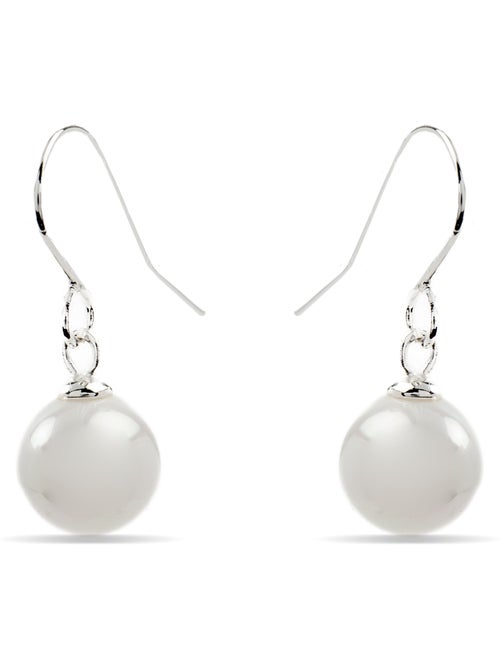 Boucles d'oreilles argentées Luxenter Darana - Kiabi