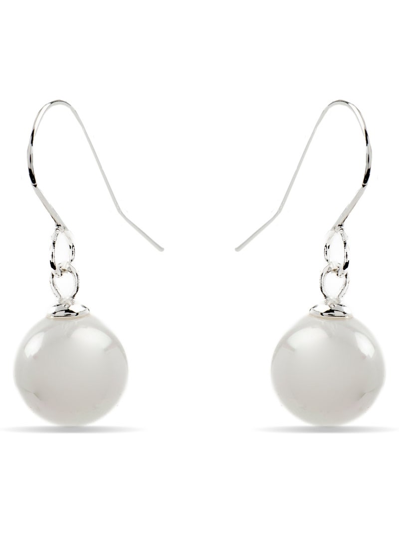 Boucles d'oreilles argentées Luxenter Darana Argent - Kiabi